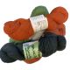 Plaid yarn 2-ply 100% wool