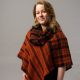 Lena,  Poncho & Tubescarf orange